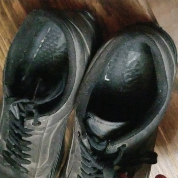 Mens Van's Black Size 10 - Picture 3 of 5